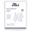 Alvi® Mullwindeln 3er Pack Weiß 80 X 80 Cm