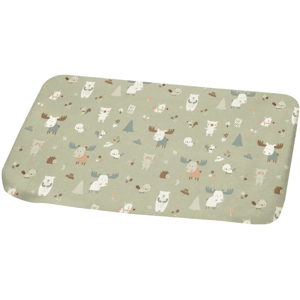 Alvi® Wickelauflage Mit Stoffbezug Baby Forest 70 X 85 Cm 1 Alvi® Wickelauflage Mit Stoffbezug Baby Forest 70 X 85 Cm