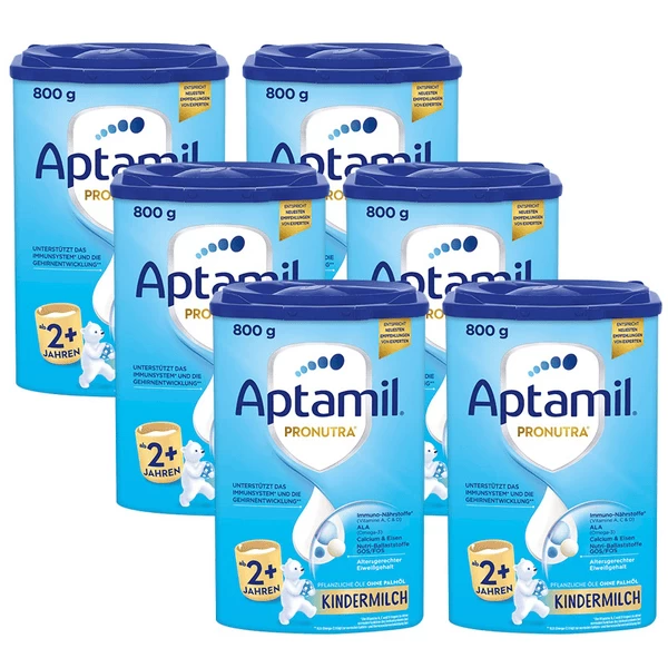 Aptamil Kindermilch Pronutra 2+ 6 X 800 G Ab Dem 2. Jahr 1 Aptamil Kindermilch Pronutra 2+ 6 X 800 G Ab Dem 2. Jahr