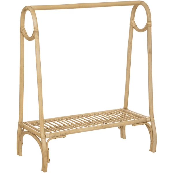 Atmosphera Kinderkleiderständer Rattan 1 Atmosphera Kinderkleiderständer Rattan