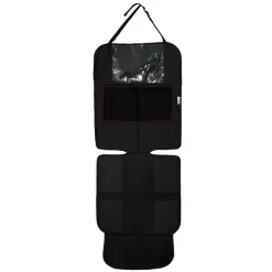 AXKID Sitzschutz Deluxe, Schwarz