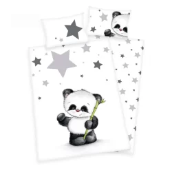 Babybest® Bettwäsche Kleiner Panda 100 X 135 Cm