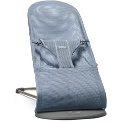 BabyBjörn BABYBJÖRN Babywippe Bliss Schieferblau Mesh