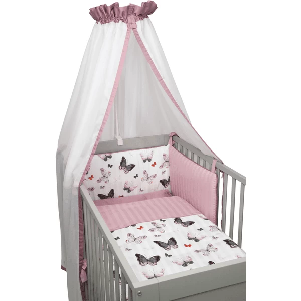 Be Be 's Collection Bett Set 3tlg. Butterfly Bunt 1 Be Be 's Collection Bett Set 3tlg. Butterfly Bunt