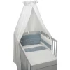 Be Be 's Collection Musselin Bett Set 3tlg. Sternchen Mint