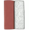 BEABA® 2-er Set Spucktücher Mirage Scharfe Soße / Terrazzo 120 X 120 Cm