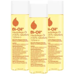 Bi-Oil Hautpflege-Öl Natural, 3x 125 Ml
