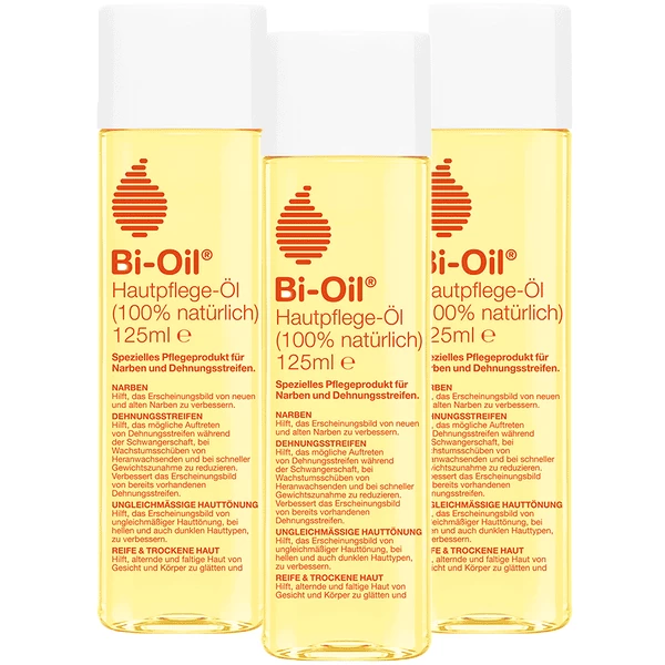 Bi-Oil Hautpflege-Öl Natural, 3x 125 Ml 1 Bi-Oil Hautpflege-Öl Natural, 3x 125 Ml