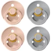 BIBS® Schnuller Colour Cloud / Blush 6-18 Monate, 4 Stk.