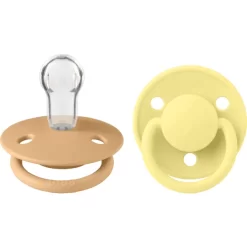 BIBS® Schnuller De Lux Silikon 0-36 Monate, Desert Sand & Sunshine