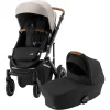 Britax Römer Kombikinderwagen Smile III Beige Inklusive Babywanne Space Black
