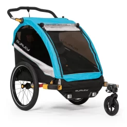 BURLEY Kinderfahrradanhänger D'Lite X Aqua Double