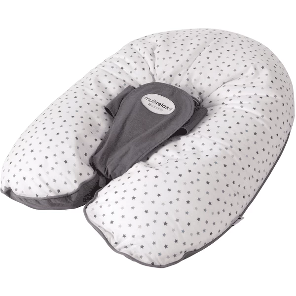 Candide Multirelaxkissen Sterne Grau 1 Candide Multirelaxkissen Sterne Grau