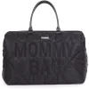 CHILDHOME Mommy Bag Gesteppt Schwarz