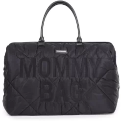 CHILDHOME Mommy Bag Gesteppt Schwarz