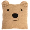 CHILDHOME Teddy Kissen 40 X 40 Cm Braun