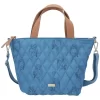 Depesche Mini Shopper Miss Melody Blue Quilt ‎12 X 32 X 21 Cm Blau