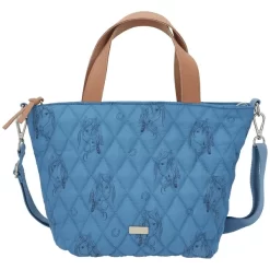 Depesche Mini Shopper Miss Melody Blue Quilt ‎12 X 32 X 21 Cm Blau