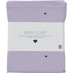 Design Letters Bettwäsche Favourite Baby 70 X 100cm In Lavendel