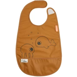 Done By Deer™ Lätzchen Mit Klettverschluss Sea Friends Senfgelb