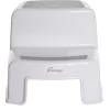 Dreambaby®Tritthocker Mit Stufen In Weiß/grau