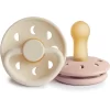 FRIGG Schnuller Moon Phase Blush/Cream 6-18 Monate