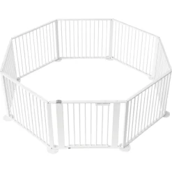 Geuther Playparc 8-eckig 2766 Weiß Silber