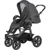 Hartan Kinderwagen Racer GTS Mit Handbremse Casual Collection Little Penguin (910) Gestellfarbe Platin