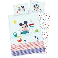 HERDING Bettwäsche Mickey Mouse 100x135cm