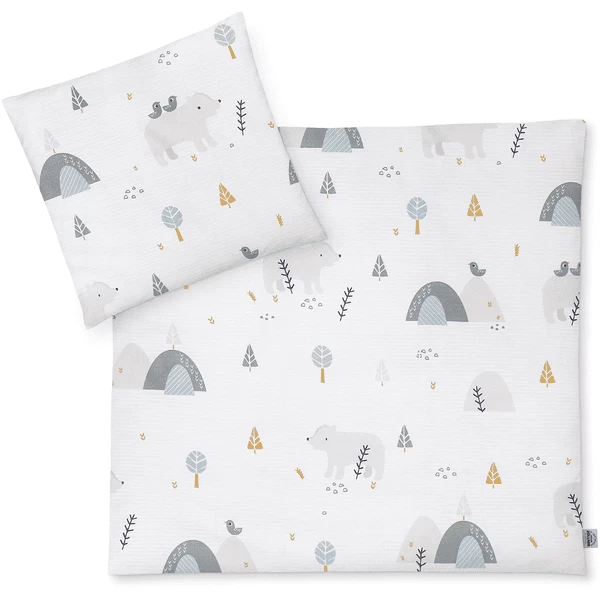 JULIUS ZÖLLNER Bettwäsche Mountain Bear 80 X 80 Cm 1 JULIUS ZÖLLNER Bettwäsche Mountain Bear 80 X 80 Cm