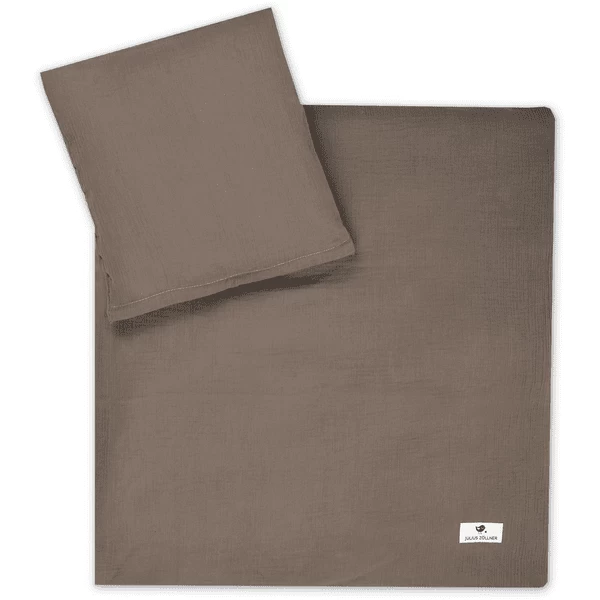 JULIUS ZÖLLNER Bettwäsche Musselin Nougat 80 X 80 Cm 1 JULIUS ZÖLLNER Bettwäsche Musselin Nougat 80 X 80 Cm