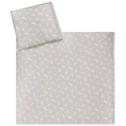 JULIUS ZÖLLNER Bettwäsche Organic Zweige Taupe 80 X 80 Cm