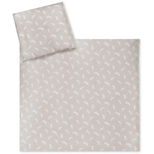 JULIUS ZÖLLNER Bettwäsche Organic Zweige Taupe 80 X 80 Cm 1 JULIUS ZÖLLNER Bettwäsche Organic Zweige Taupe 80 X 80 Cm