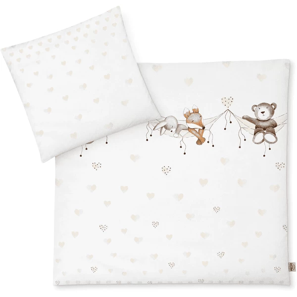 JULIUS ZÖLLNER Bettwäsche Schlummerbande 80 X 80 Cm 1 JULIUS ZÖLLNER Bettwäsche Schlummerbande 80 X 80 Cm