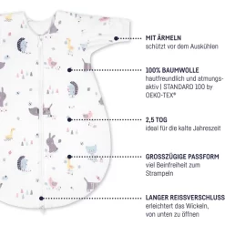 JULIUS ZÖLLNER Jersey Winterschlafsack Forest Tale -Baby Verkoop julius zoellner jersey winterschlafsack forest tale a332217 4