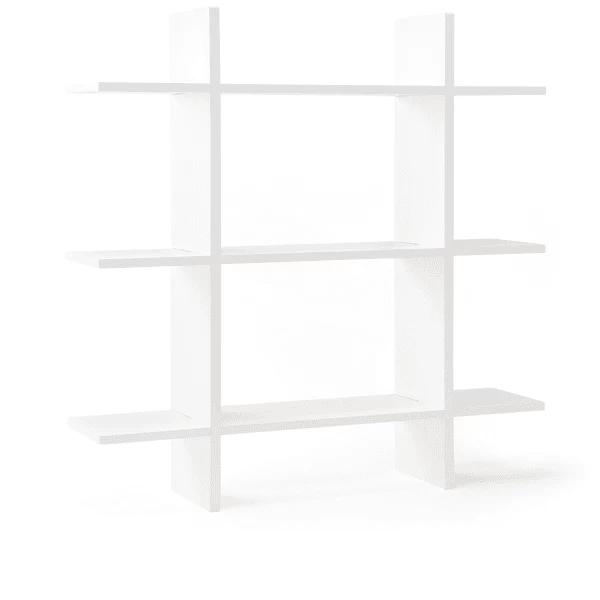 Kids Concept® Wandregal 3 Ebenen 70 X 70 Cm, Weiss 1 Kids Concept® Wandregal 3 Ebenen 70 X 70 Cm, Weiss