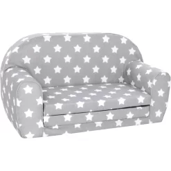 Knorr Toys® Kindersofa, Stars White