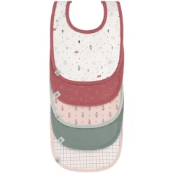 LÄSSIG Lässig Lätzchen 5er Pack Garden Explorer Schnecke