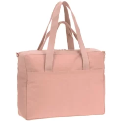 LÄSSIG Wickeltasche Green Label Cotton Essential Bag Rosa