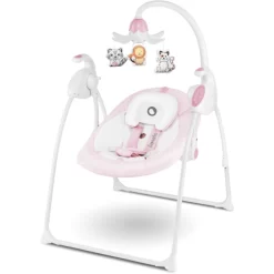 Lionelo Babywippe Robin Pink
