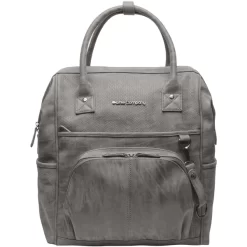 Little Company Wickelrucksack Riga Knit Grau