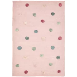 LIVONE Kinderteppich COLORMOON Rosa/multi 120x180 Cm
