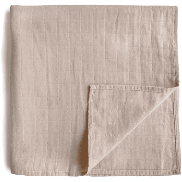 Mushie Wickeltuch Musselin Blush 120 X120 Cm 1 Mushie Wickeltuch Musselin Blush 120 X120 Cm