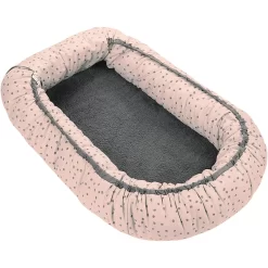 ODENWÄLDER Wende-BabyNest Happy Giraffe Powder Love