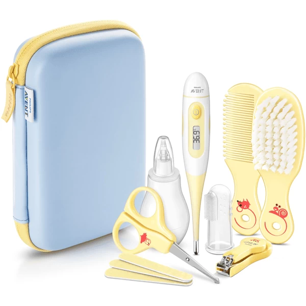 Philips Avent Babypflege-Set SCH400/00 Gelb Ab Der Geburt 1 Philips Avent Babypflege-Set SCH400/00 Gelb Ab Der Geburt
