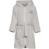 Playshoes Frotte-Bademantel Elefant Grau