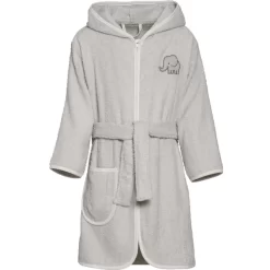 Playshoes Frotte-Bademantel Elefant Grau