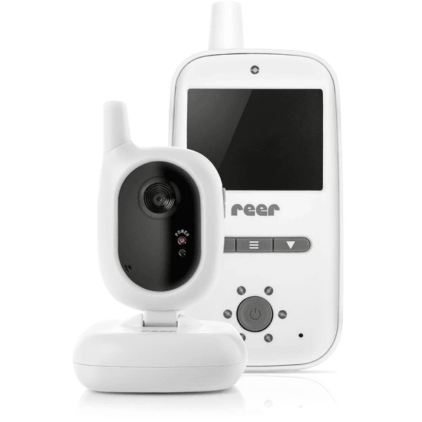 Reer BabyCam Weiß/grau 1 Reer BabyCam Weiß/grau