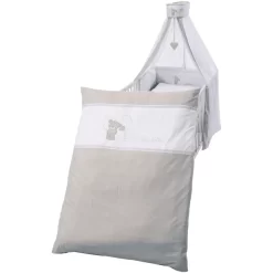 ROBA Kinderbettgarnitur 4-teilig 100x135cm Liebhabär