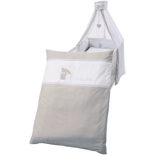 ROBA Kinderbettgarnitur 4-teilig 100x135cm Liebhabär 1 ROBA Kinderbettgarnitur 4-teilig 100x135cm Liebhabär